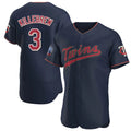 tocy M.Twins #3 Harmon Killebrew Player Navy 60th Home Limited Elite Stitched Jerseys