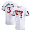 tocy M.Twins #3 Harmon Killebrew Player White Home Limited Elite Stitched Jerseys
