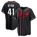 tocy M.Twins #41 Joe Ryan Player Black Fashion Out Home Limited Stitched Jerseys
