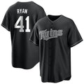tocy M.Twins #41 Joe Ryan Player Black Home Game Stitched Jerseys