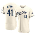 tocy M.Twins #41 Joe Ryan Player Cream Home Limited Elite Stitched Jerseys
