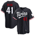 tocy M.Twins #41 Joe Ryan Player Navy Home Game Stitched Jerseys