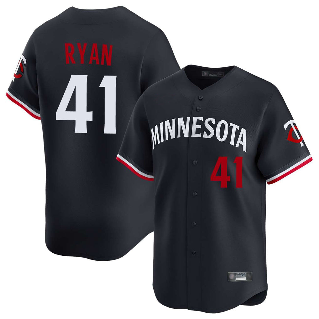 tocy M.Twins #41 Joe Ryan Player Navy Home Limited Stitched Jerseys