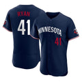 tocy M.Twins #41 Joe Ryan Player Navy Replica Home Limited Elite Stitched Jerseys