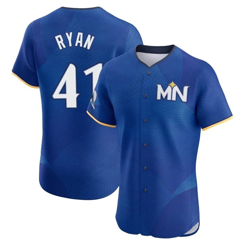 tocy M.Twins #41 Joe Ryan Player Royal City Connect Limited Elite Home Stitched Jerseys