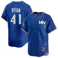tocy M.Twins #41 Joe Ryan Player Royal City Connect Limited Home Stitched Jerseys