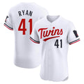 tocy M.Twins #41 Joe Ryan Player White Home Limited Elite Stitched Jerseys