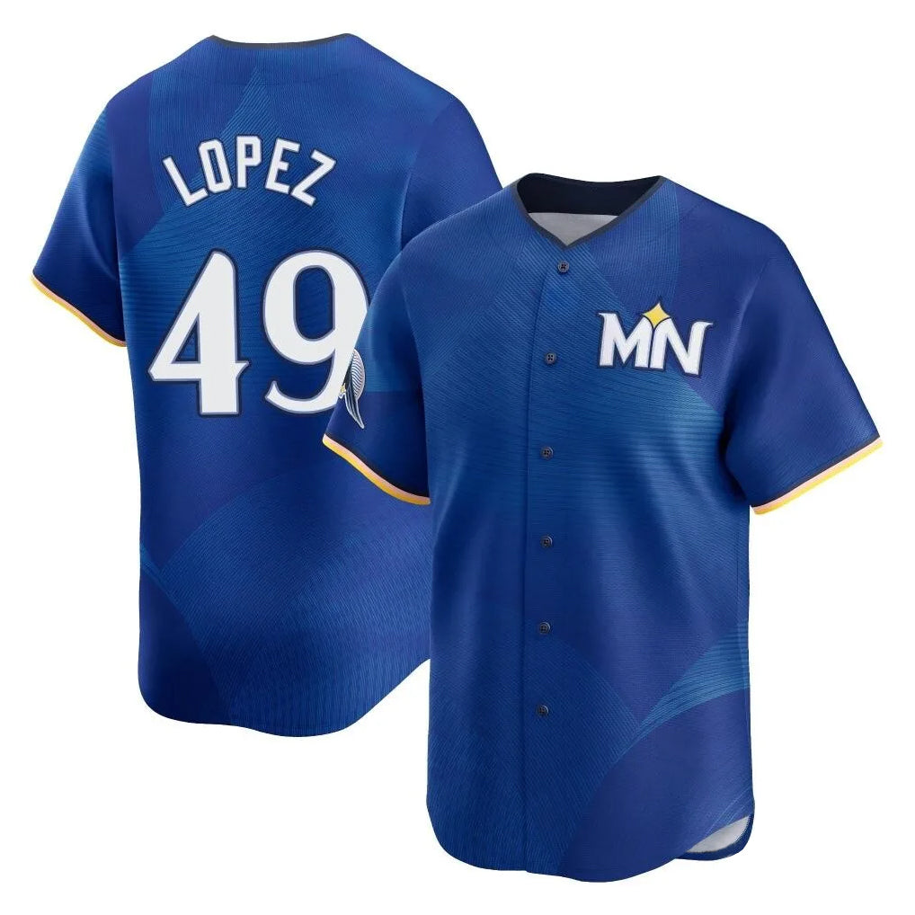 tocy M.Twins #49 Pablo Lopez Player Royal City Connect Limited Home Stitched Jerseys