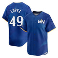 tocy M.Twins #49 Pablo Lopez Player Royal City Connect Limited Home Stitched Jerseys