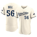 tocy M.Twins #56 Josh Bell Player Cream Home Limited Elite Stitched Jerseys