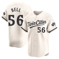 tocy M.Twins #56 Josh Bell Player Cream Home Limited Stitched Jerseys