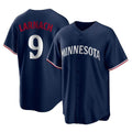 tocy M.Twins #9 Trevor Larnach Player Navy Replica Alternate Home Stitched Jerseys