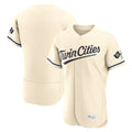 tocy Minnesota Twins Blank Player Cream Home Limited Elite Stitched Jerseys