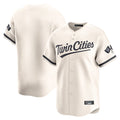 tocy Minnesota Twins Blank Player Cream Home Limited Stitched Jerseys