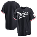 tocy Minnesota Twins Blank Player Navy Home Game Stitched Jerseys