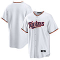 tocy Minnesota Twins Blank Player White Game Home Stitched Jerseys