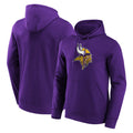 Tocy MN.Vikings Purple LOGO Pullover Hoodies Home Game Blank Player Stitched Jerseys