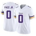 Tocy MN.Vikings #0 Ivan Pace Jr. Player White Limited Vapor F.U.S.E. Home Game Stitched Jerseys