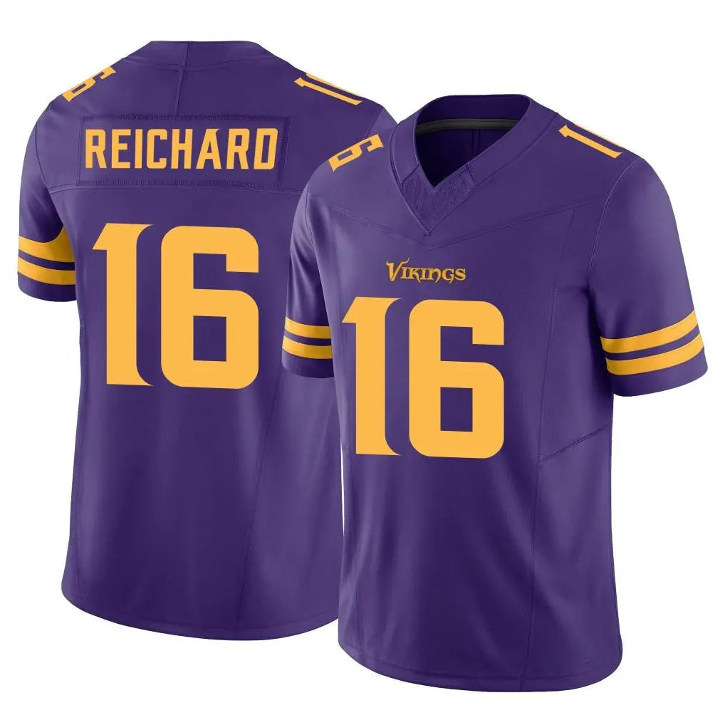 Tocy MN.Vikings #16 Will Reichard Player Purple Limited Alternate Vapor F.U.S.E. Home Game Stitched Jerseys