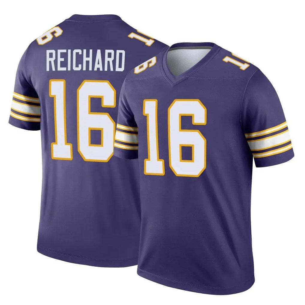 Tocy MN.Vikings #16 Will Reichard Player Purple Limited Classic Home Game Stitched Jerseys