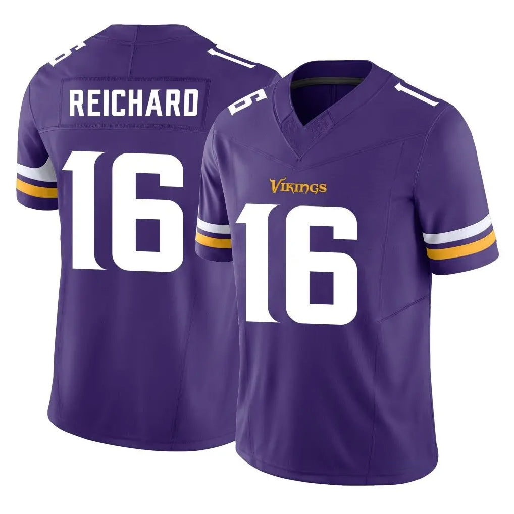Tocy MN.Vikings #16 Will Reichard Player Purple Limited Vapor F.U.S.E. Home Game Stitched Jerseys