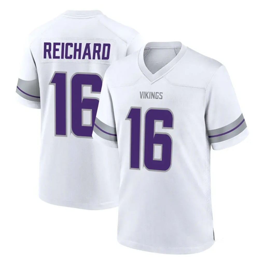 Tocy MN.Vikings #16 Will Reichard Player White Alternate Home Game Stitched Jerseys