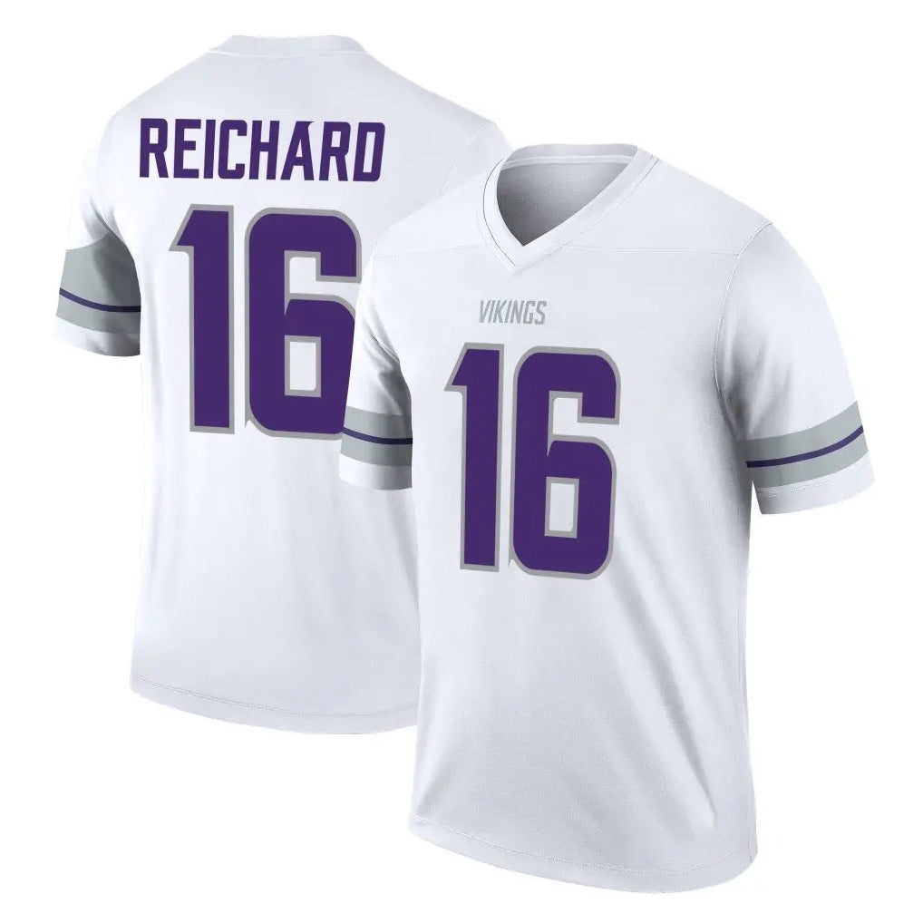 Tocy MN.Vikings #16 Will Reichard Player White Alternate Legend Home Game Stitched Jerseys