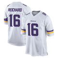 Tocy MN.Vikings #16 Will Reichard Player White Home Game Stitched Jerseys