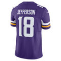 tocy MN.Vikings #18 Justin Jefferson Purple Vapor F.U.S.E. Limited Stitched Jerseys