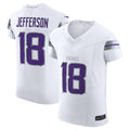 tocy MN.Vikings #18 Justin Jefferson White Alternate Vapor F.U.S.E. Elite Player American Stitched Jerseys