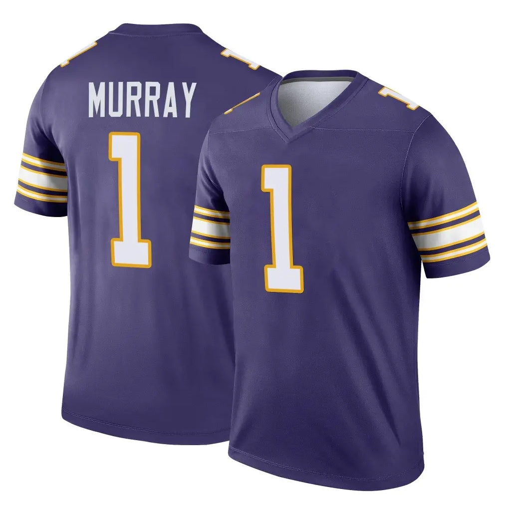 Tocy MN.Vikings #1 Kyler Murray Player Purple Limited Classic Home Game Stitched Jerseys