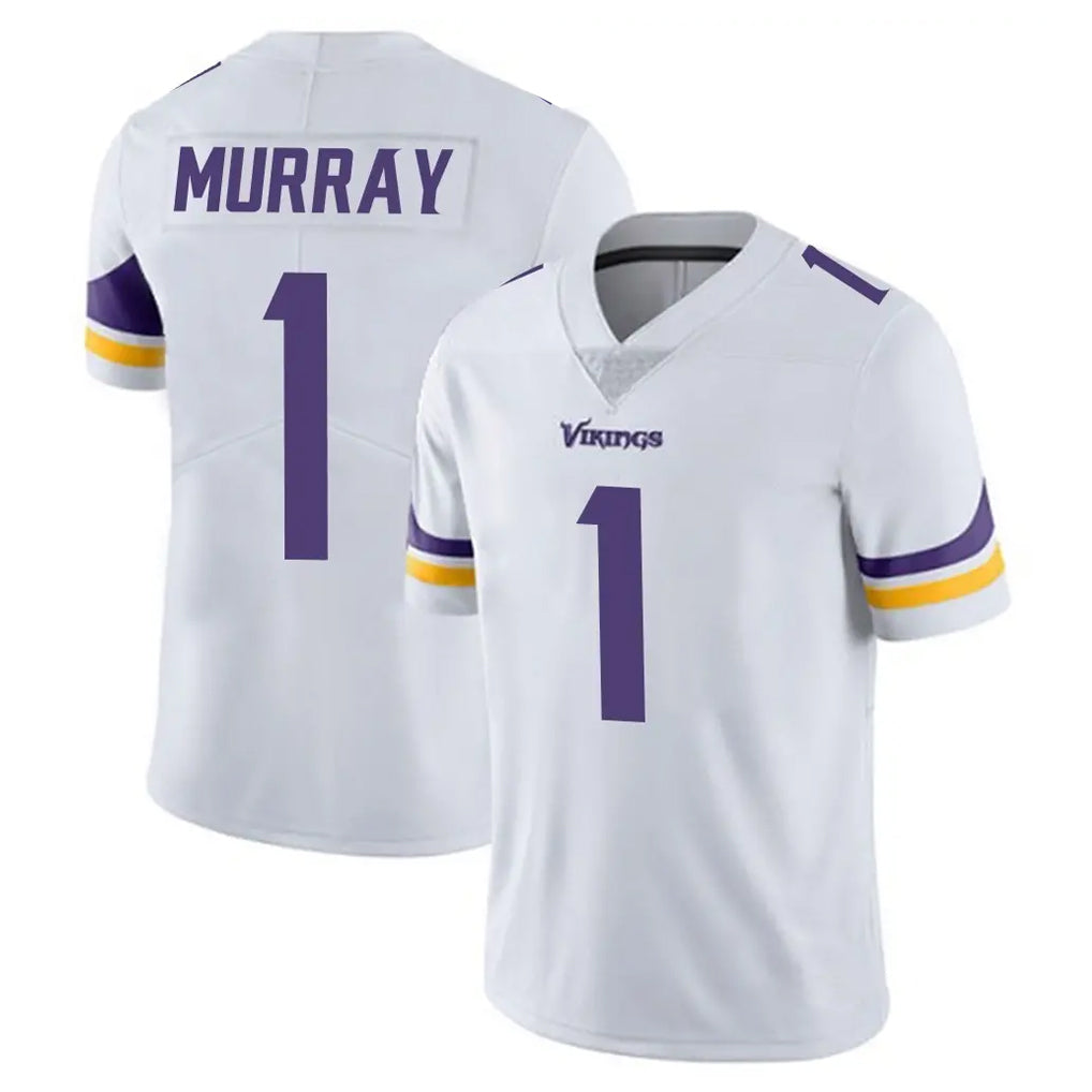 Tocy MN.Vikings #1 Kyler Murray Player White Limited Vapor Untouchable Home Game Stitched Jerseys