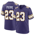 Tocy MN.Vikings #23 James Pierre Player Purple Classic Home Game Stitched Jerseys