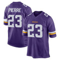 Tocy MN.Vikings #23 James Pierre Player Purple Home Game Stitched Jerseys