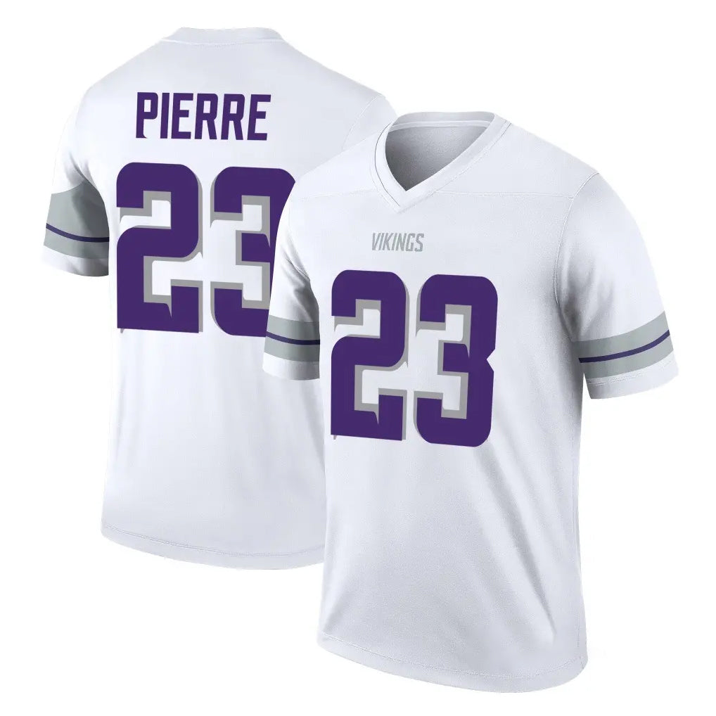 Tocy MN.Vikings #23 James Pierre Player White Alternate Legend Home Game Stitched Jerseys