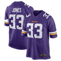 tocy MN.Vikings #33 Aaron Jones Purple Game Player Jersey Stitched American Stitched Jerseys