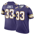 Tocy MN.Vikings #33 Aaron Jones Sr. Player Purple Limited Classic Home Game Stitched Jerseys