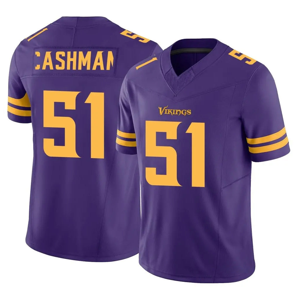 Tocy MN.Vikings #51 Blake Cashman Player Purple Limited Alternate Vapor F.U.S.E. Home Game Stitched Jerseys