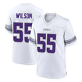 Tocy MN.Vikings #55 Eric Wilson Player White Alternate Home Game Stitched Jerseys