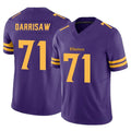 Tocy MN.Vikings #71 Christian Darrisaw Player Purple Limited Alternate Vapor F.U.S.E. Home Game Stitched Jerseys