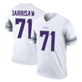 Tocy MN.Vikings #71 Christian Darrisaw Player White Alternate Legend Home Game Stitched Jerseys