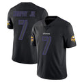 Tocy MN.Vikings #7 Byron Murphy Jr. Player Black Impact LImited Home Game Stitched Jerseys
