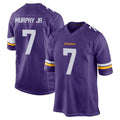 Tocy MN.Vikings #7 Byron Murphy Jr. Player Purple Home Game Stitched Jerseys