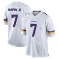 Tocy MN.Vikings #7 Byron Murphy Jr. Player White Home Game Stitched Jerseys