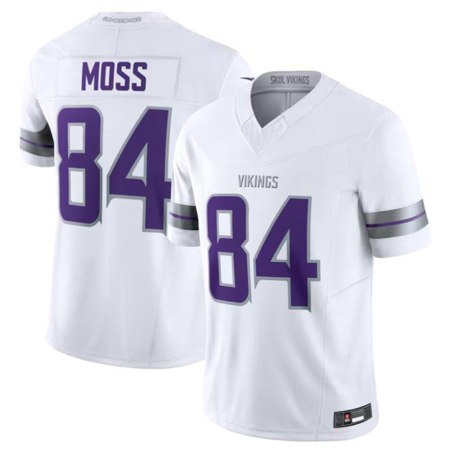 tocy MN.Vikings #84 Randy Moss White Alternate Retired Player American Stitched Jerseys