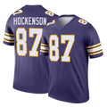 Tocy MN.Vikings #87 T.J. Hockenson Player Purple Limited Classic Home Game Stitched Jerseys