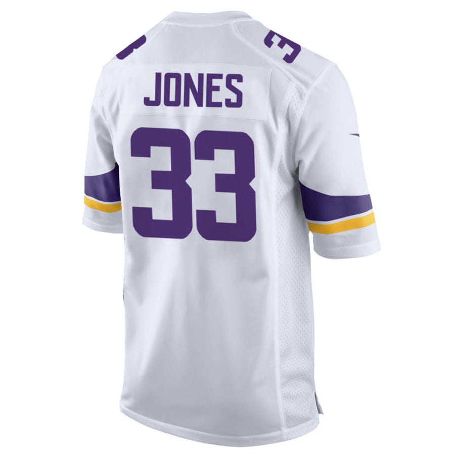 tocy MN.Vikings #33 Aaron Jones Player White Home Game Stitched Jerseys