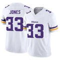 tocy MN.Vikings #33 Aaron Jones Player White Vapor F.U.S.E. Limited Stitched Jerseys