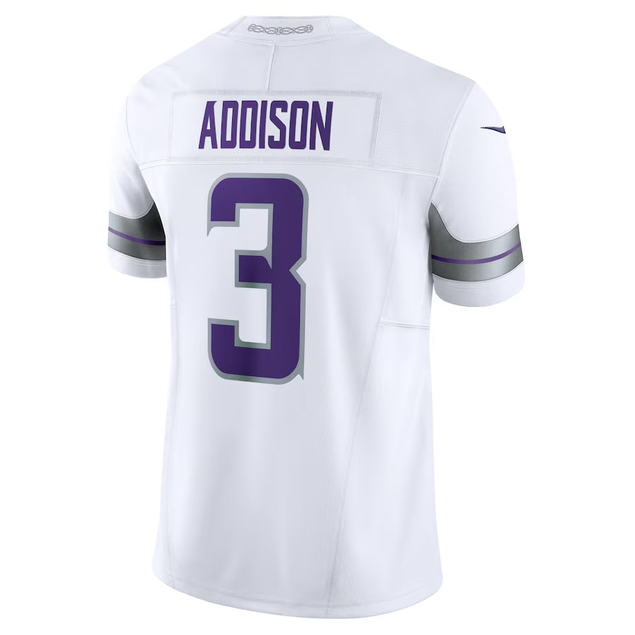 tocy MN.Vikings #3 Jordan Addison Player Alternate Vapor F.U.S.E. Limited Stitched Jerseys