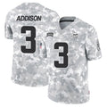 tocy MN.Vikings #3 Jordan Addison Player Arctic Camo Salute to Service Limited Stitched Jerseys